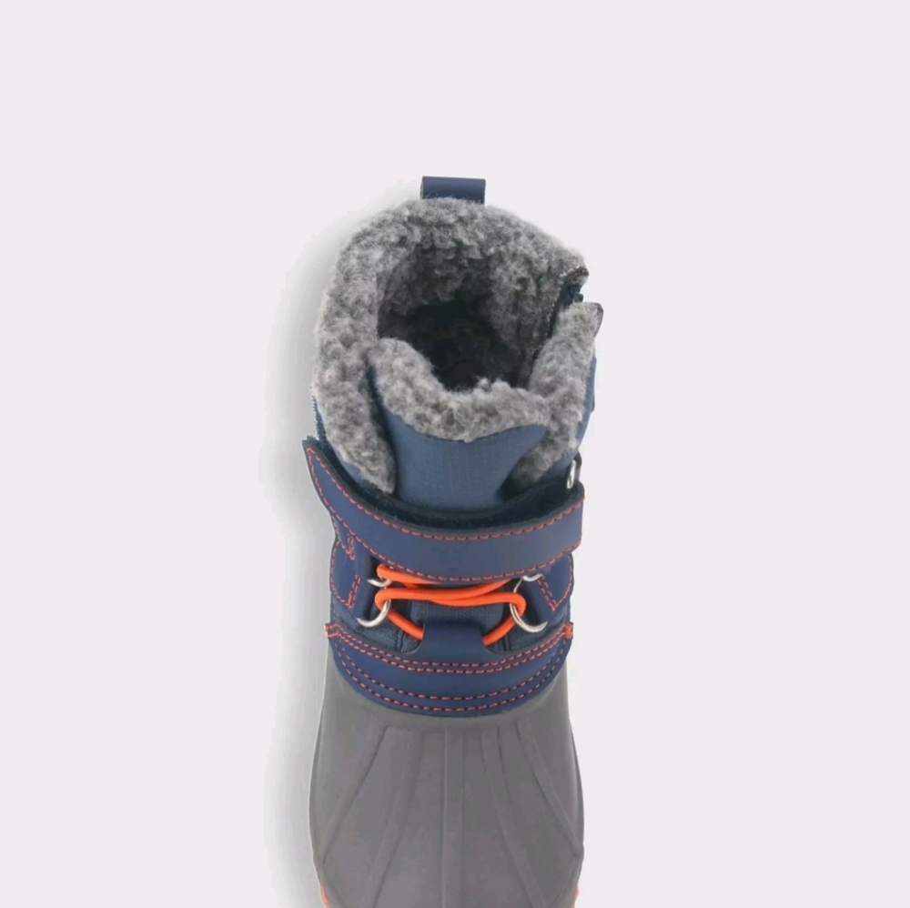 Toddler Boys Blue/gray Bastien Winter BOOTS by Cat - Picture 5 of 6